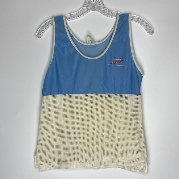 Vintage Rick's Miracle Whip Light Mesh Tank Top Small - Picture 1 of 8